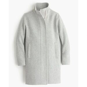 J. Crew Stadium Cloth Nello Gori Women's Cocoon Coat 6